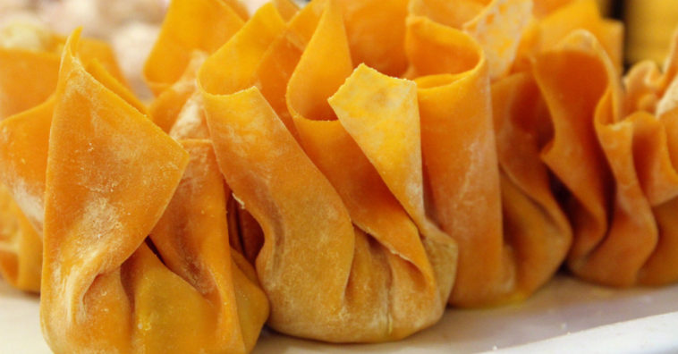 como fazer trouxinha de frango