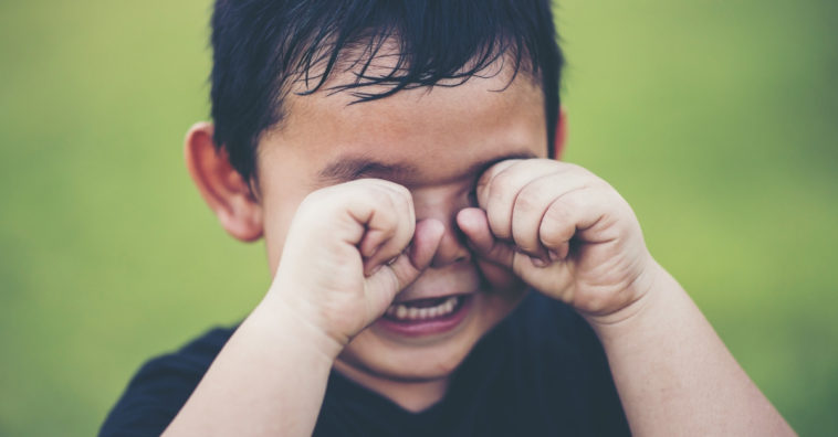 lidar com birras das crianças