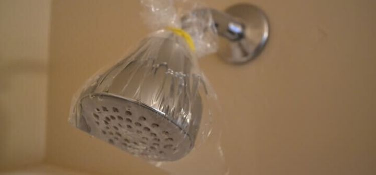 como limpar chuveiro de calcário