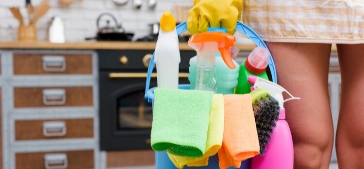 como limpar lixeira e evitar mau cheiro na cozinha