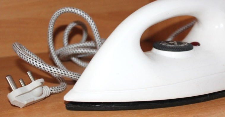 limpar ferro a vapor