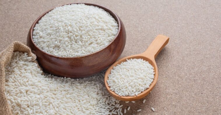 como tirar caruncho do arroz