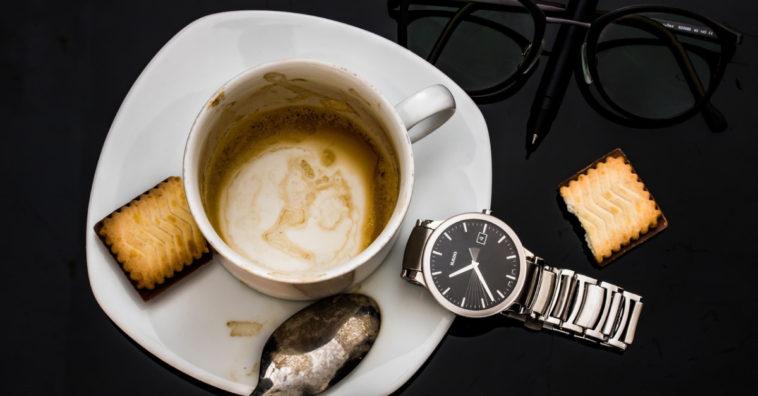 tirar mancha de café