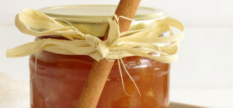 fazer compota de maçã com gengibre