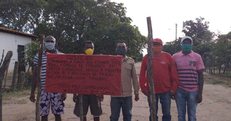 comunidade faz lockdown no piauí