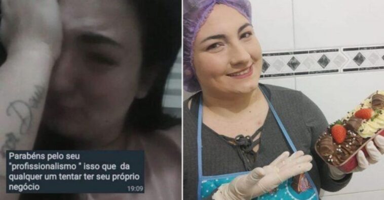 confeiteira humilhada por taxa de entrega