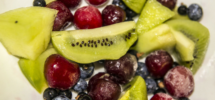 como congelar frutas preservando nutrientes
