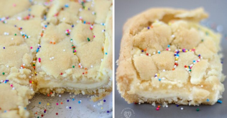 cookie de cheesecake na travessa