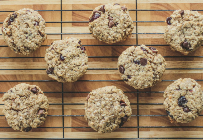 receita de cookies de quinoa