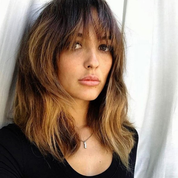 ideia cor cabelo 2019 pontas caramelo