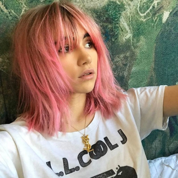 ideia cor cabelo 2019 rosa