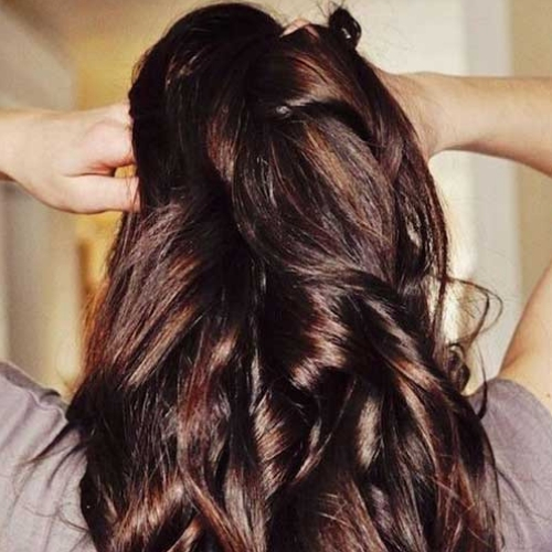 modelos de cores de cabelo castanho avermelhado