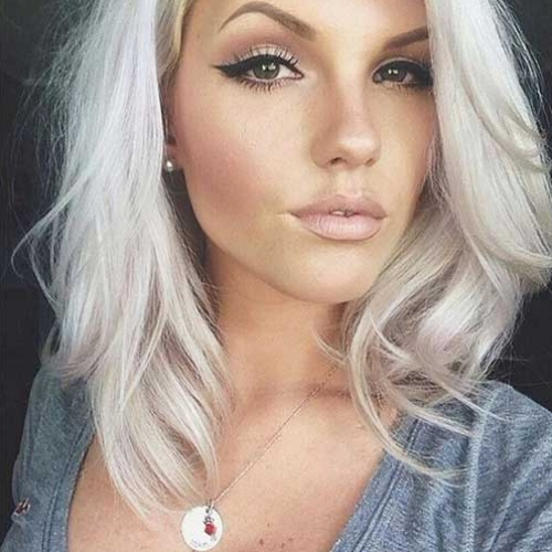 modelos de cores de cabelo loiro gelo