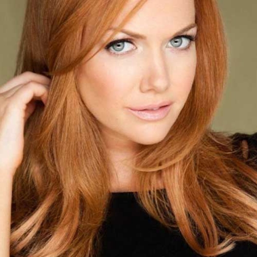 modelos de cores de cabelo loiro morango