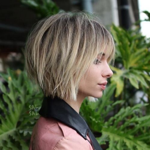 ideia cortes de cabelo liso bob desfiado