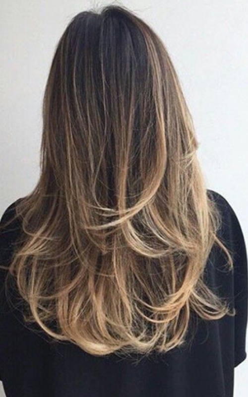  longo em "u" com camadas