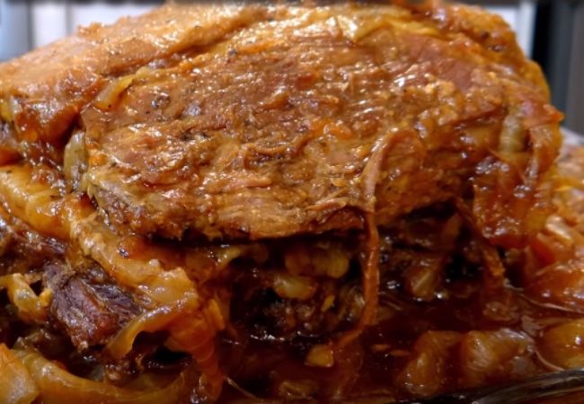 costela na panela de pressão com cebola