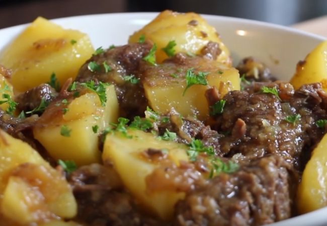 costela na panela de pressão com três ingredientes