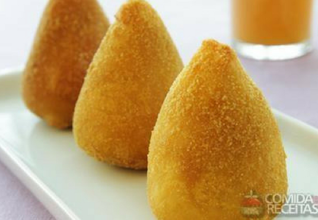 receita de coxinha de frango queijo minas