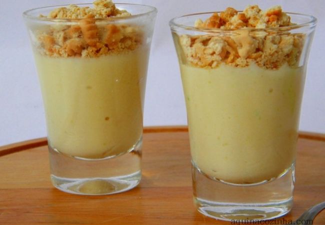 creme de limão com leite em pó