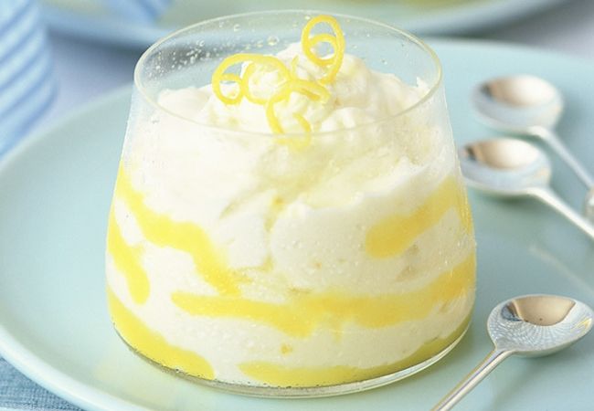 receita de creme de limão light