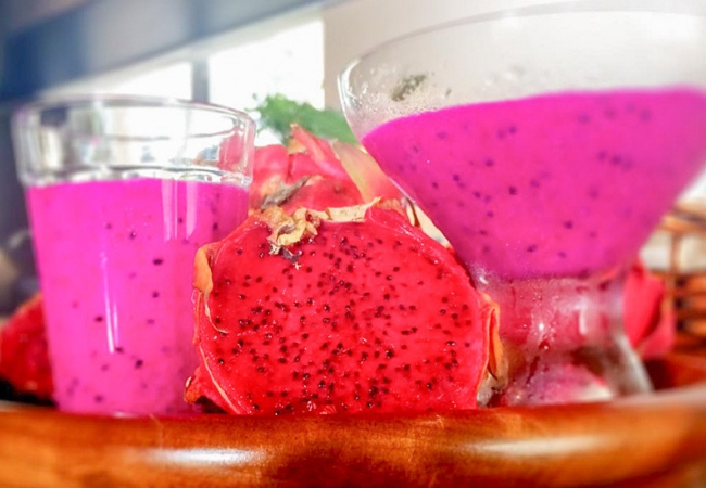 creme de pitaya e limão