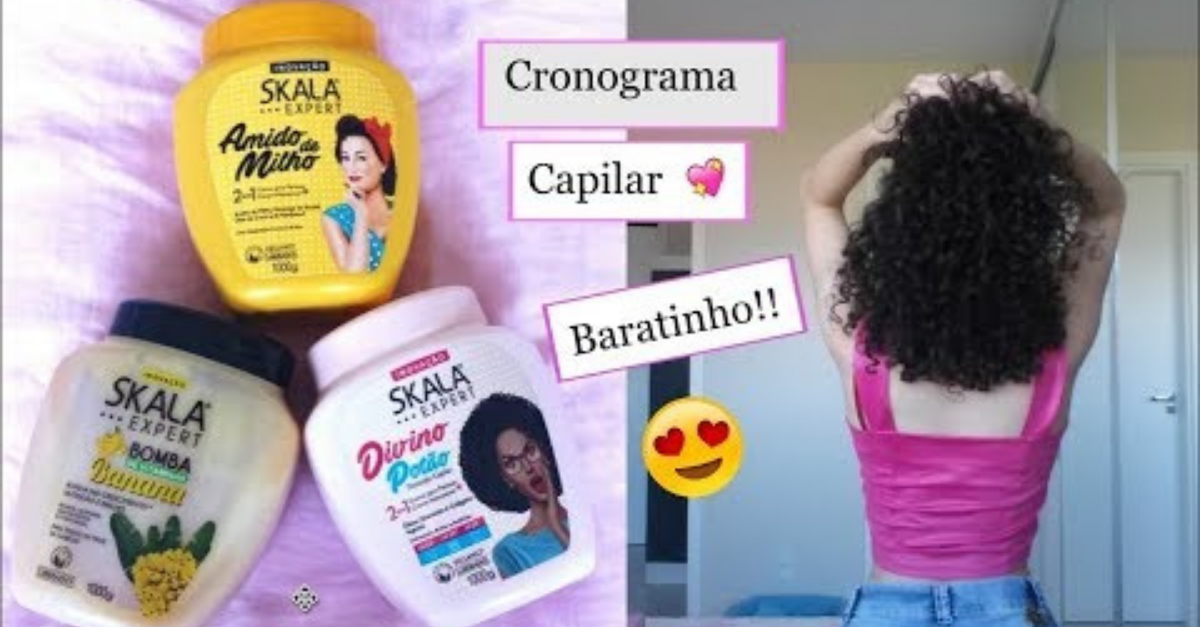 Como fazer cronograma capilar só com cremes da Skala