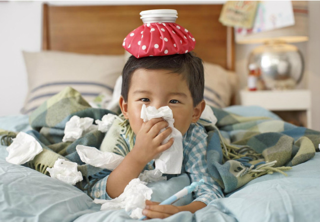 dar descongestionante nasal em crianças pode não ser seguro