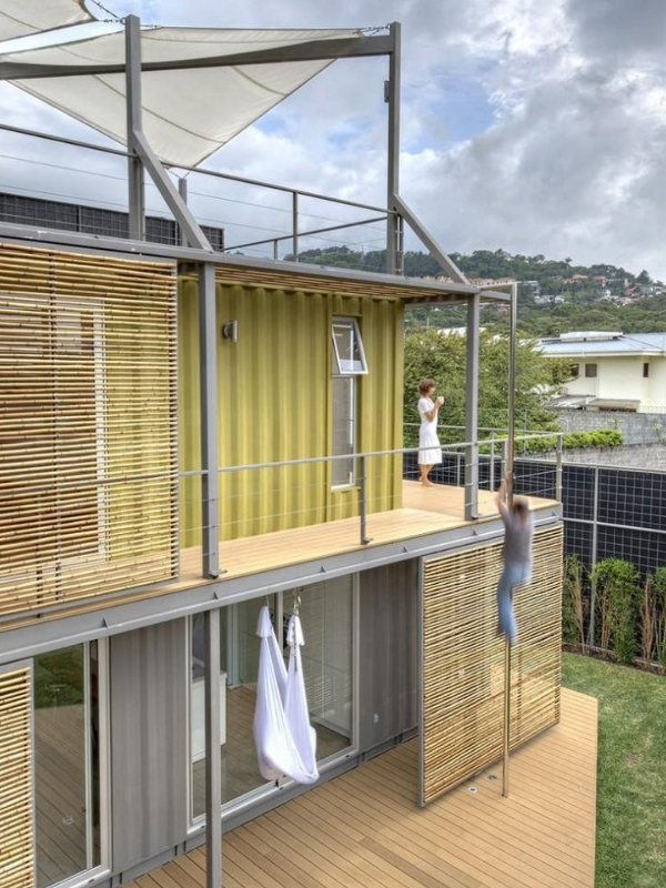 fazer decoração com bambu brise