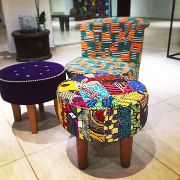 fazer decoração com patchwork bancos