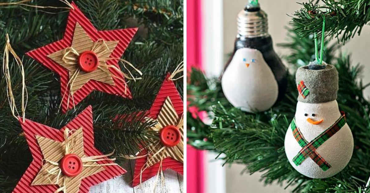 Enfeites de Natal baratos como fazer