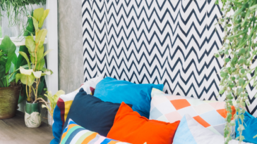 decorar o corredor externo da casa