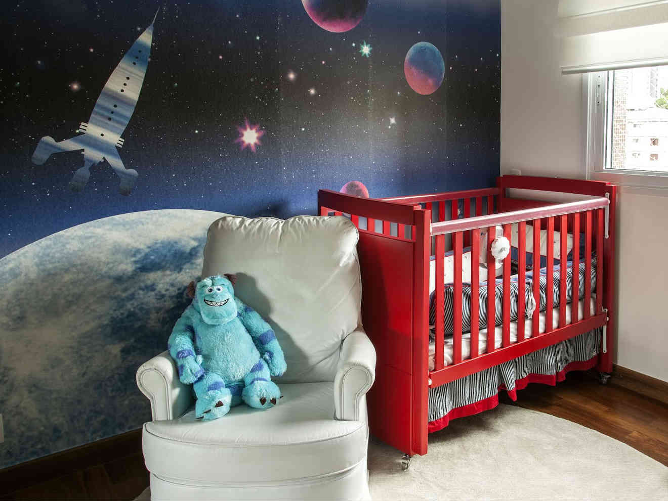 decorar quarto de bebe astronauta