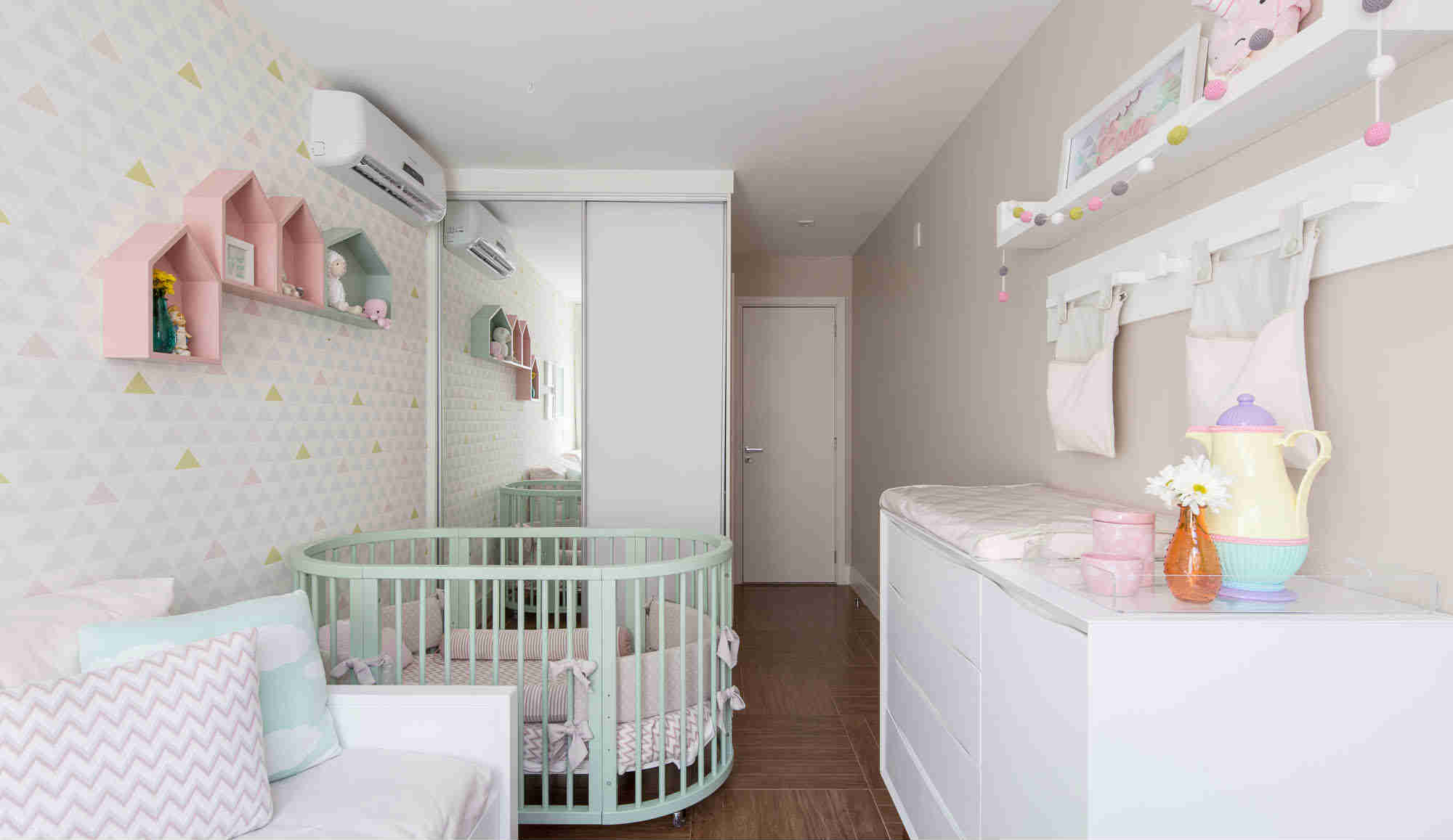 decorar quarto de bebe cores