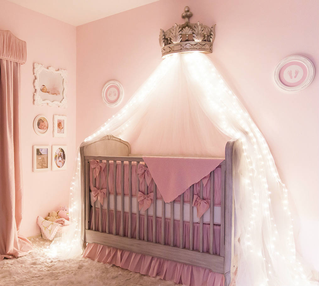 decorar quarto de bebe princesa