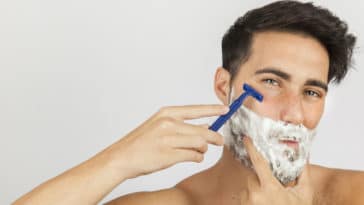 depilar e aparar pelos masculinos