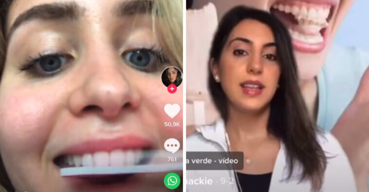 desafio de lixar os dentes