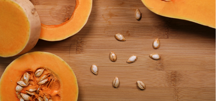 descascar abóbora sementes