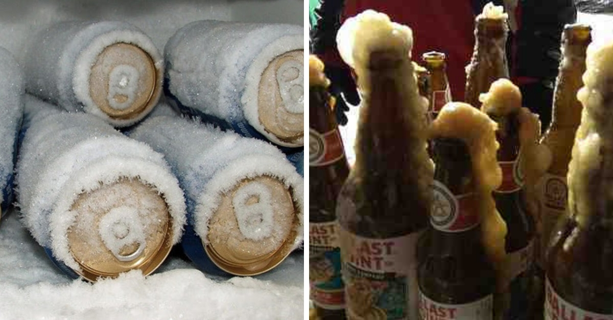 Cerveja congelada: o que fazer e como evitar