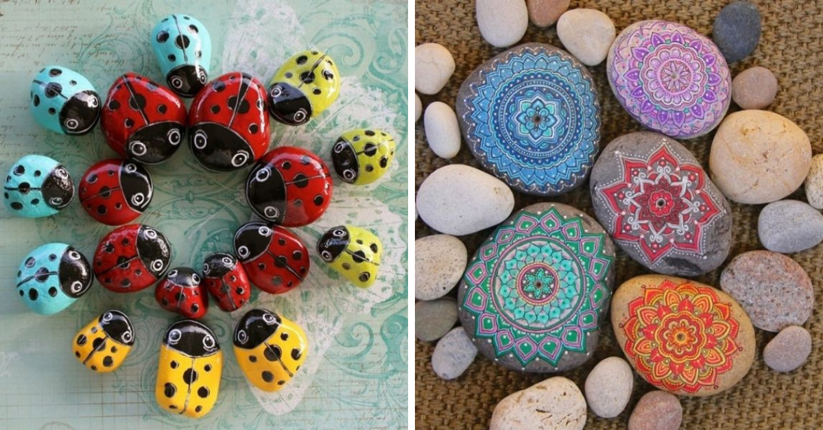 Artesanato com pedrinhas de rio: 19 Ideias criativas para decoração