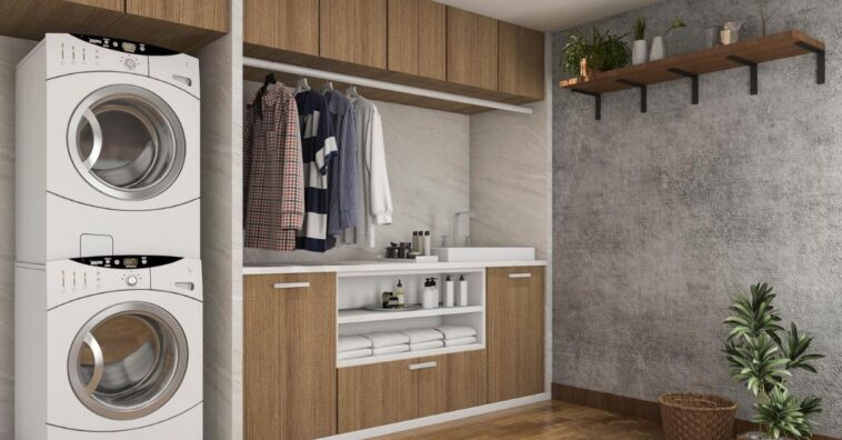 dicas para lavanderia bonita e prática