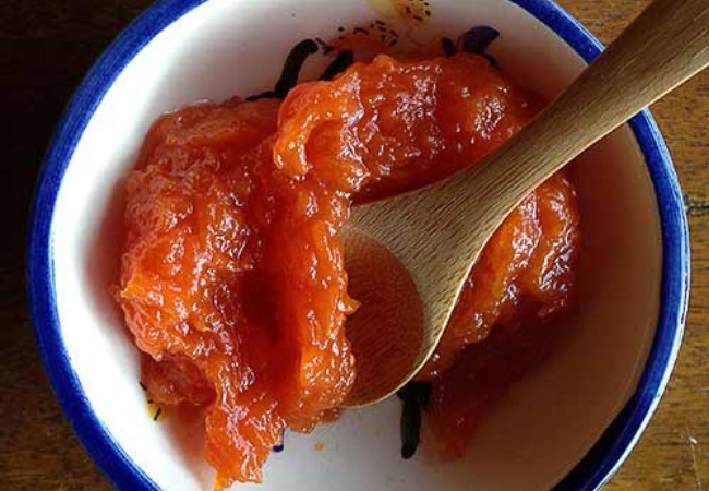 receita de doce de abóbora simples