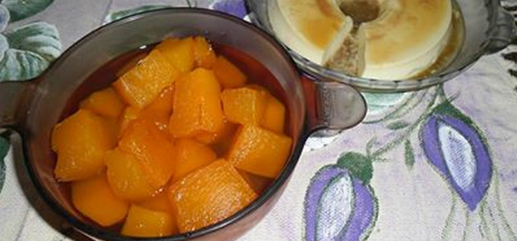 doce de abobora com açucar magro