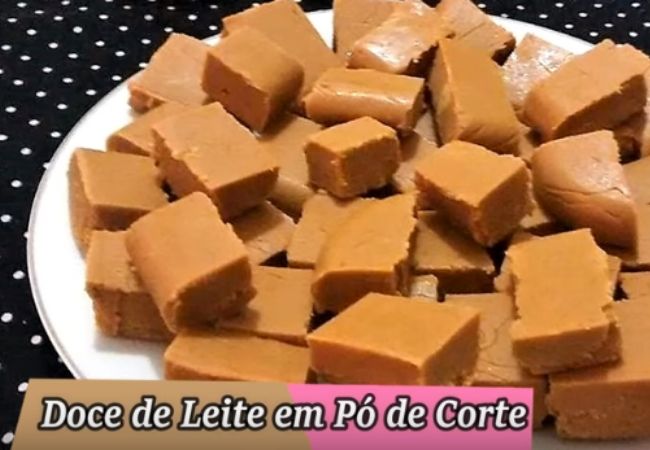 fazer doce de leite em pó
