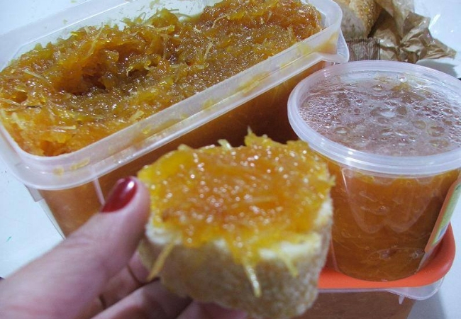 doce de mamão e coco