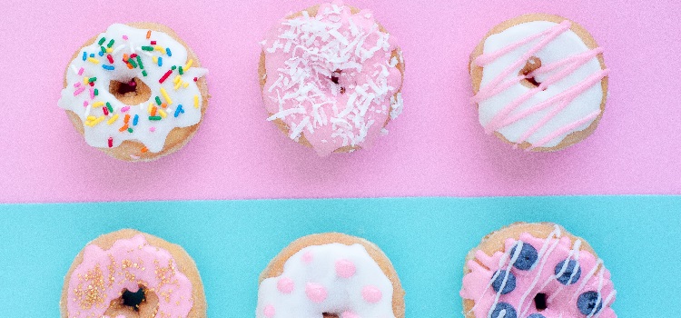 doces para café da manhã americano