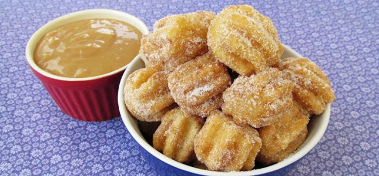 fazer doces para festa infantil churros