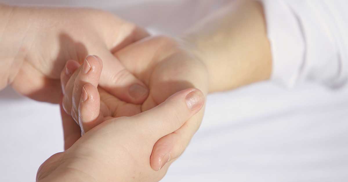 formigamento nas maos