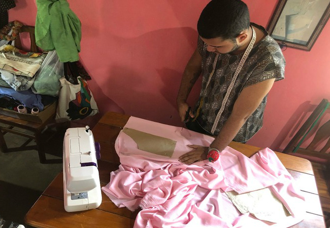 ele quer ser estilista