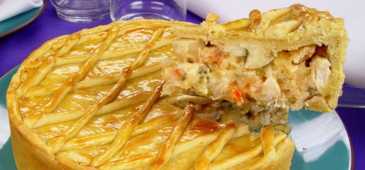 receita de empadão de palmito e frango